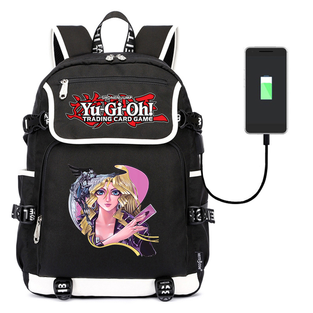 Plecak Yu-gi-oh! Packsack Canvas Student z suwakiem - wysoka jakość, idealny na laptopa - Wianko - 2