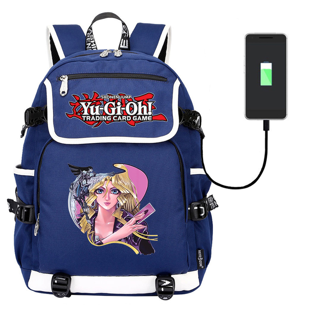 Plecak Yu-gi-oh! Packsack Canvas Student z suwakiem - wysoka jakość, idealny na laptopa - Wianko - 7
