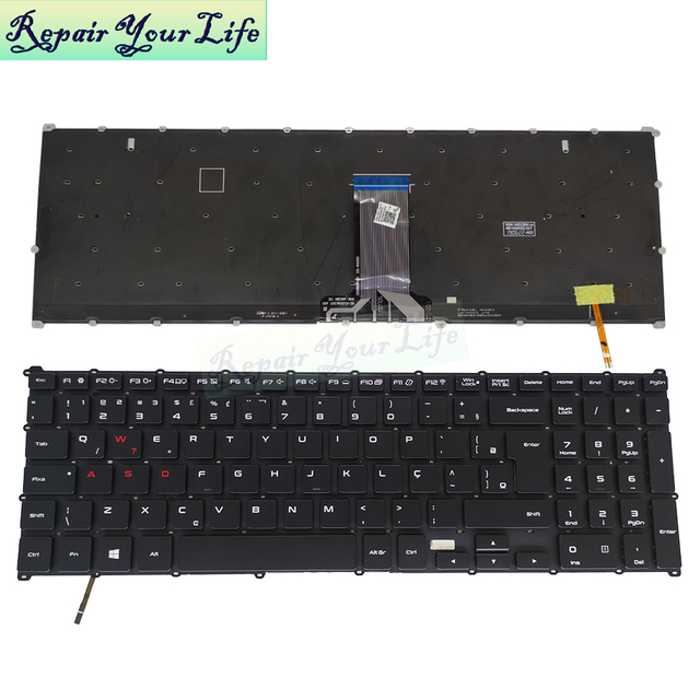 Podświetlana zamienna klawiatura do notebooka Samsung Odyssey 2 NP850XBD, NP850XBB, NP850XBC, NP850XBD - Wianko - 1