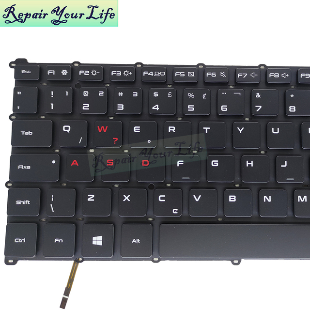Podświetlana zamienna klawiatura do notebooka Samsung Odyssey 2 NP850XBD, NP850XBB, NP850XBC, NP850XBD - Wianko - 2