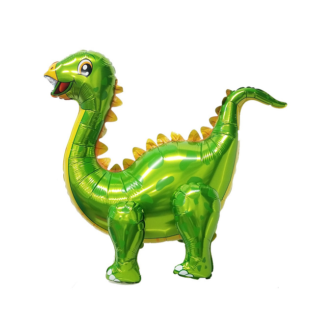 Giant Dinozaur 4D na imprezę urodzinową dla dzieci - dekoracje z balonów foliowych - Wianko - 6