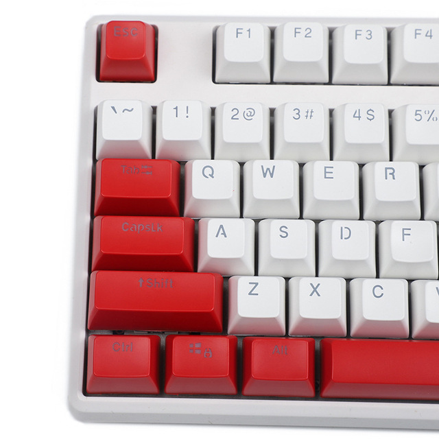 SA Key Caps 104 klawisze klawiatura mechaniczna, podświetlenie dwustronne, klawisze ABS do klawiatury mechanicznej Ikbc Cherry MX Annie - Wianko - 2