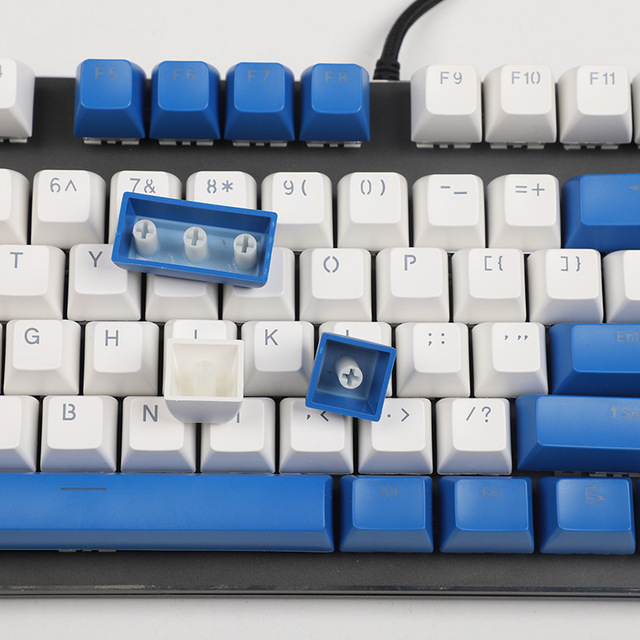 SA Key Caps 104 klawisze klawiatura mechaniczna, podświetlenie dwustronne, klawisze ABS do klawiatury mechanicznej Ikbc Cherry MX Annie - Wianko - 9