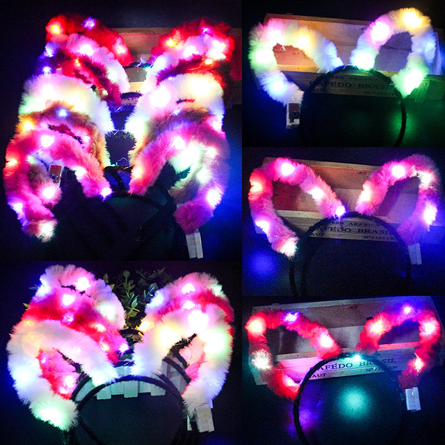 40 sztuk Fiber Robot LED - świetlne zabawki, stworzą atmosferę na karnawał, wesele - prezenty dekoracyjne - Wianko - 8