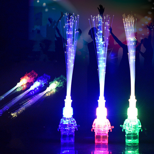40 sztuk Fiber Robot LED - świetlne zabawki, stworzą atmosferę na karnawał, wesele - prezenty dekoracyjne - Wianko - 9