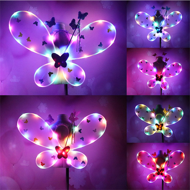 40 sztuk Fiber Robot LED - świetlne zabawki, stworzą atmosferę na karnawał, wesele - prezenty dekoracyjne - Wianko - 3