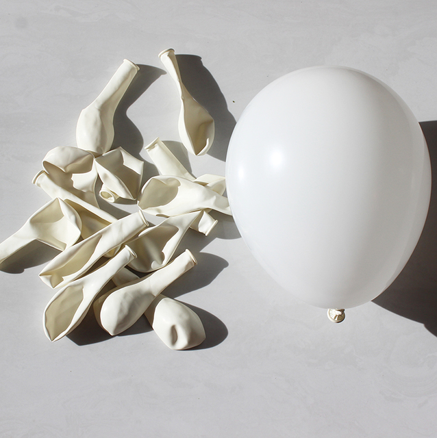 Balon Retro z białym skórzanym wykończeniem o rozmiarach 5, 10 i 18 cali w kolorze różowym - dekoracja na ślub, urodziny, Baby Shower i Dzień Dziecka - Wianko - 5