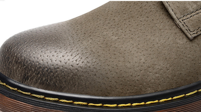 Męskie buty zamszowe w stylu vintage - brytyjskie mokasyny oxford z sznurowadłami - Wianko - 6
