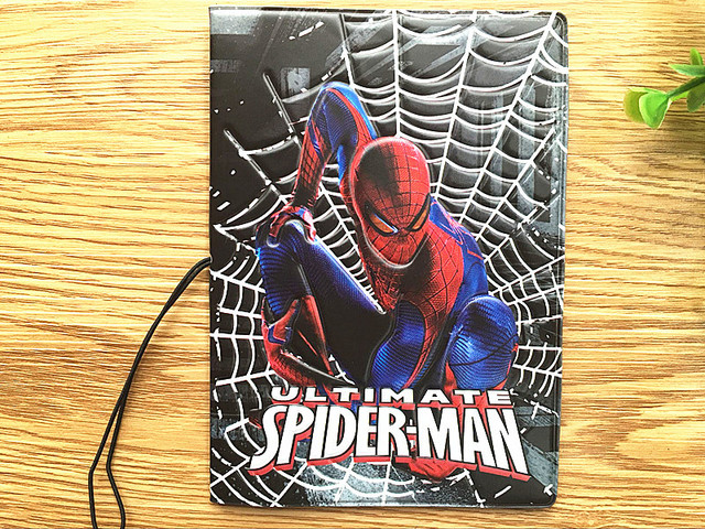 Etui na dowód osobisty Spiderman 3D Disney z zestawem paszportu, saszetką na karty, monetką i przenośną torbą na pieluchy - Wianko - 2