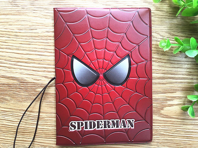 Etui na dowód osobisty Spiderman 3D Disney z zestawem paszportu, saszetką na karty, monetką i przenośną torbą na pieluchy - Wianko - 4