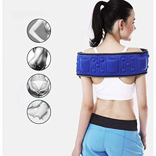 Elektryczny pas wyszczuplający X5 razy nogi brzucha gorset Waist Trainer stymulator mięśni masażer wibracyjny waga schudnąć spalanie tłuszczu Fitness.Elektryczny pas wyszczuplający Waist Trainer z masażerem wibracyjnym do treningu mięśni brzucha i nóg - Wianko - 8