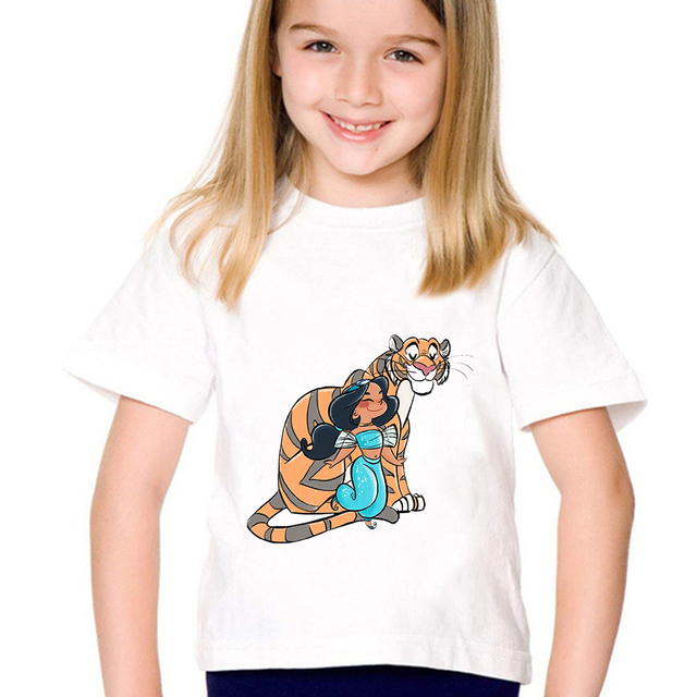 Koszulka dziecięca Disney Księżniczka Roszpunka z nadrukiem - Wianko - 12