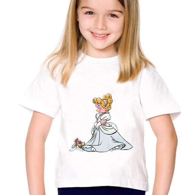 Koszulka dziecięca Disney Księżniczka Roszpunka z nadrukiem - Wianko - 24