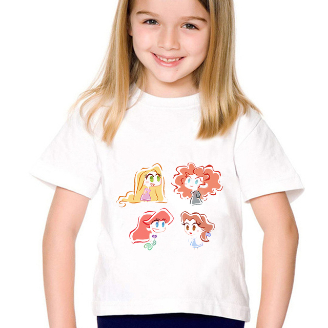 Koszulka dziecięca Disney Księżniczka Roszpunka z nadrukiem - Wianko - 9