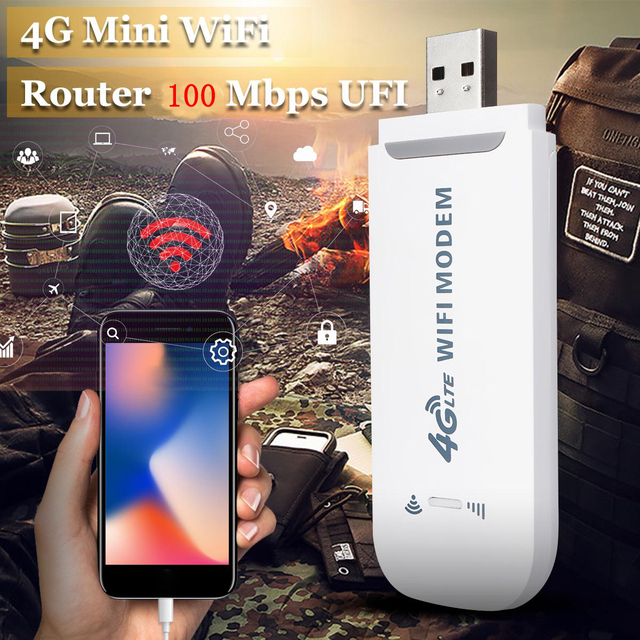 Tianjie Router samochodowy 3G 4G GSM UMTS LTE USB WiFi z gniazdem na kartę SIM - Wianko - 3