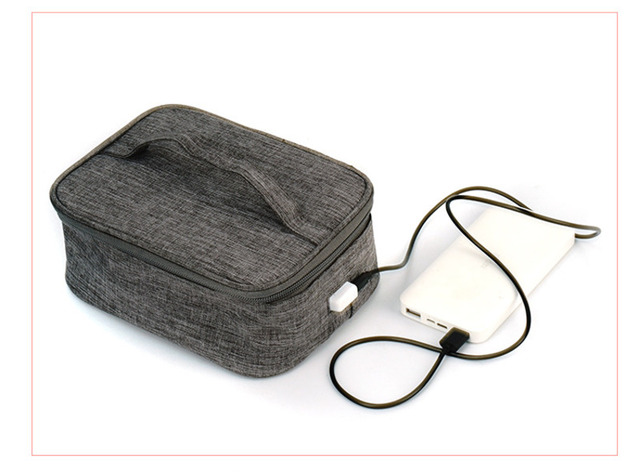 USB przenośne jedzenie ogrzewanie torba do noszenia podgrzewany elektrycznie pojemnik na Lunch Bento Car Office śniadaniówka cieplej wodoodporny podgrzewacz do pojemników - Wianko - 8