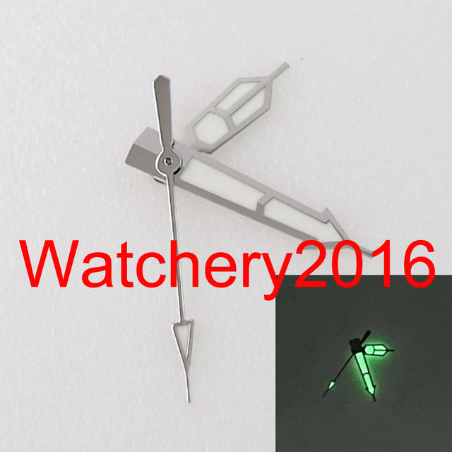 Zielony automatyczny zegarek Luminou, stalowy, ręcznie dostosowany do ruchu NH35A NH36A 7S26 - Wianko - 1