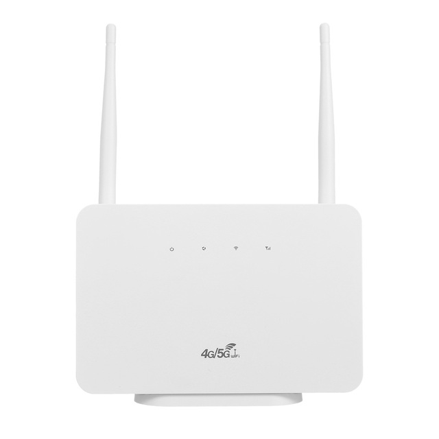 Router bezprzewodowy 4G LTE CPE z 2 antenami zewnętrznymi i gniazdem karty SIM - 300Mbps, wtyczka UK - Wianko - 7