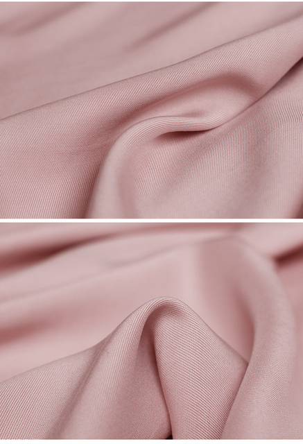 Różowa tkanina Pearlsilk Twill 100% bawełna 148cm szerokość - idealna do letnich sukienek i koszul DIY - Wianko - 6