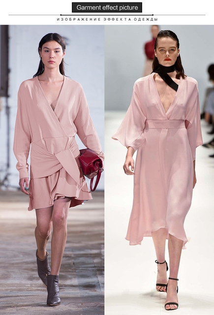Różowa tkanina Pearlsilk Twill 100% bawełna 148cm szerokość - idealna do letnich sukienek i koszul DIY - Wianko - 7