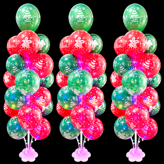 Stojak na balony 7/13/19 rury, uchwyt na balon, boże narodzenie, idealny do urodzin, Baby Shower i ślubów - Wianko - 2