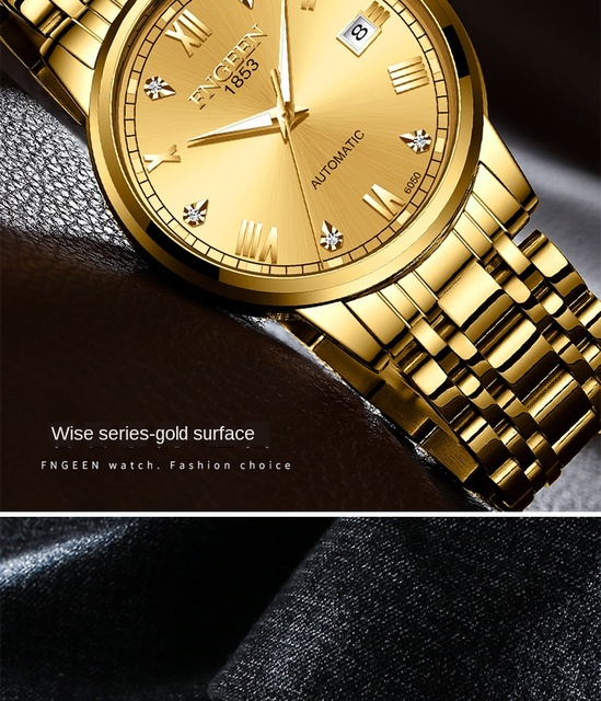 Topowy markowy zegarek męski - automatyczny, świecący, wodoodporny, mechaniczny, stalowy - Relogio Masculino - Wianko - 13