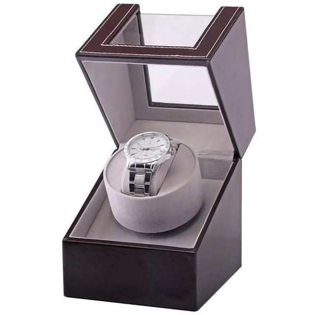 Elektryczne pudełko do zegarków z wysokiej jakości silnikiem - uchwyt automatyczny do nawijania mechanicznych zegarków - Wianko - 6