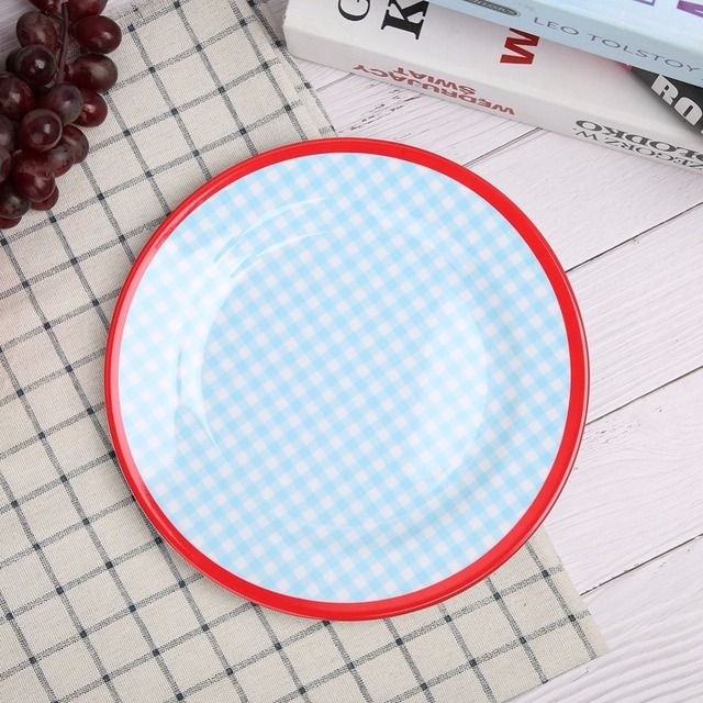 Naczynie do żywności o średnicy 22cm w kształcie okrągłej talerza - Wianko - 2