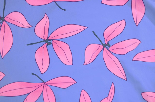 Stroje kąpielowe damskie fioletowe z nadrukiem roślin, ramiączka, jednoczęściowe - Wianko - 9