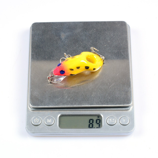Wobler żaba, 1 sztuka, podwójne śmigła, twarda przynęta Jigging, 55mm, 8.8g, sztuczny Crankbait Minnow, Topwater wędkarski - Wianko - 3