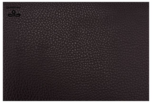 Imitacja skóry tkanina na sofę 20x6cm - jednokolorowa, faux tłoczona, DIY patchwork - cena dotyczy 1 sztuki - Wianko - 52