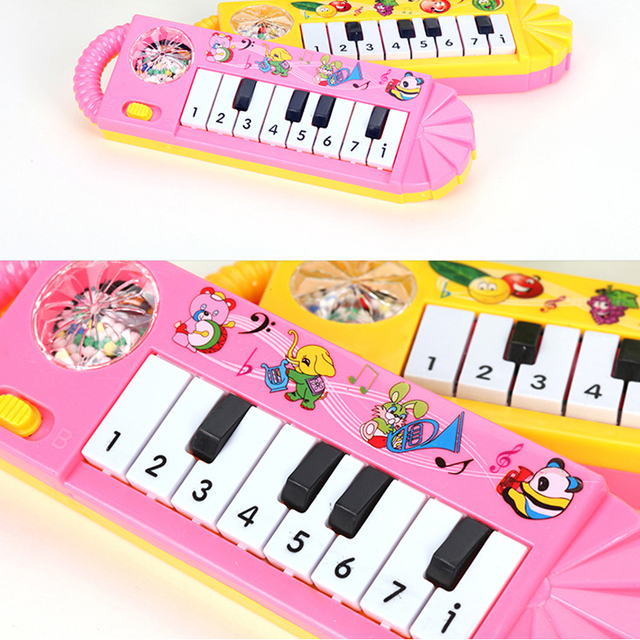 Wczesna edukacja niemowląt: Wysokiej jakości pianinko muzyczne plastikowe do rozwoju dzieci - Wianko - 4