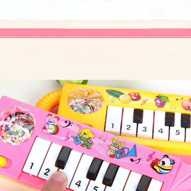 Wczesna edukacja niemowląt: Wysokiej jakości pianinko muzyczne plastikowe do rozwoju dzieci - Wianko - 5