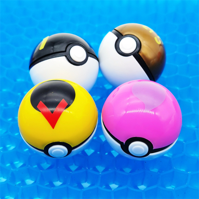 12 sztuk Pokemon Pokeball z gratisowym, losowym modelem Elf Pikachu - zabawka figurka dla dzieci inspirowana japońskim anime - Wianko - 3