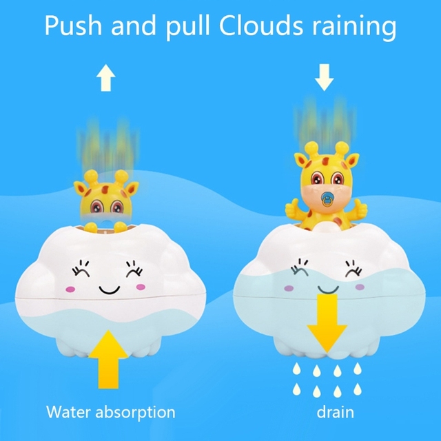 Zabawka kąpielowa interaktywna chmura dla dzieci - Wianko - 15