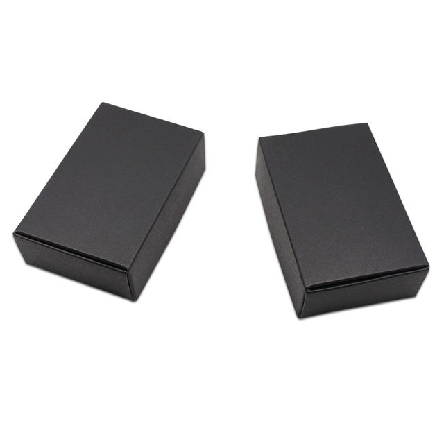 30 sztuk czarnych kartonowych pudełek na prezent o rozmiarach 21, idealnych do przechowywania biżuterii i rzemiosła - Wianko - 11