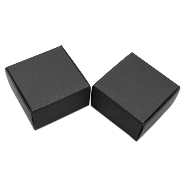 30 sztuk czarnych kartonowych pudełek na prezent o rozmiarach 21, idealnych do przechowywania biżuterii i rzemiosła - Wianko - 4