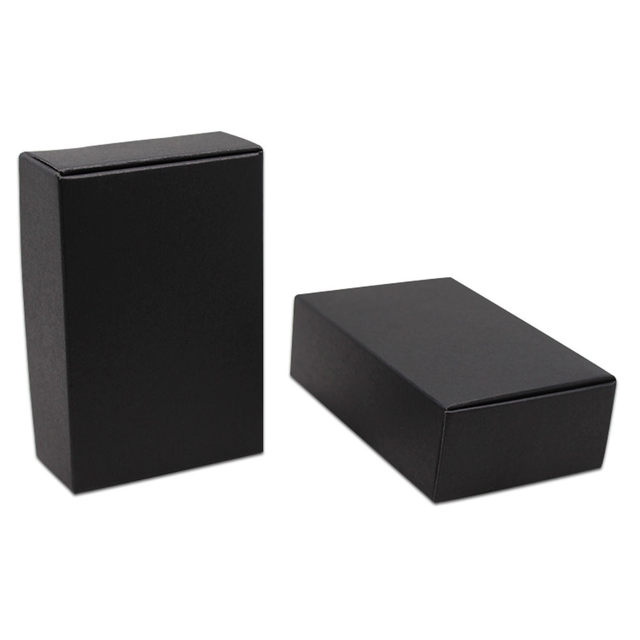 30 sztuk czarnych kartonowych pudełek na prezent o rozmiarach 21, idealnych do przechowywania biżuterii i rzemiosła - Wianko - 10