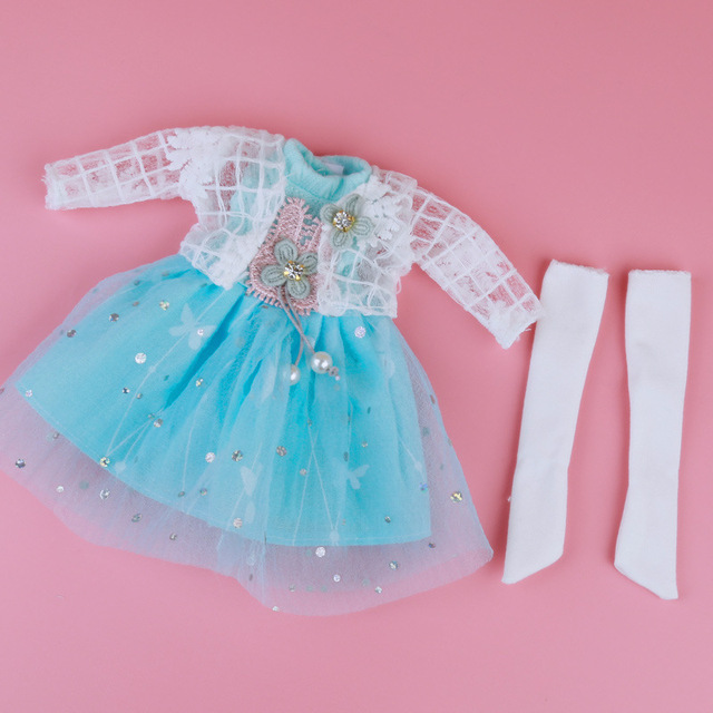 Nowe ubrania dla lalek 1/6 - 2020, spódnica i sukienka DIY lalki BJD 30cm - moda 12 Cal - Wianko - 8