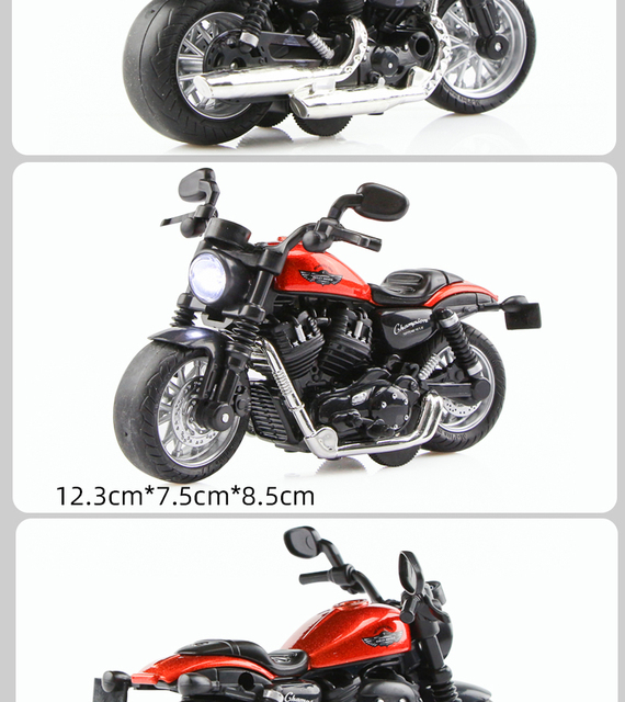 Model Ducati w skali 1:18 - uroczy symulacyjny motocykl zabawkowy dla dzieci, doskonały prezent urodzinowy - Wianko - 11