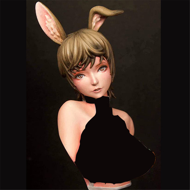 Zestaw modelarski biust japoński królik dziewczyna X328 - Wianko - 1