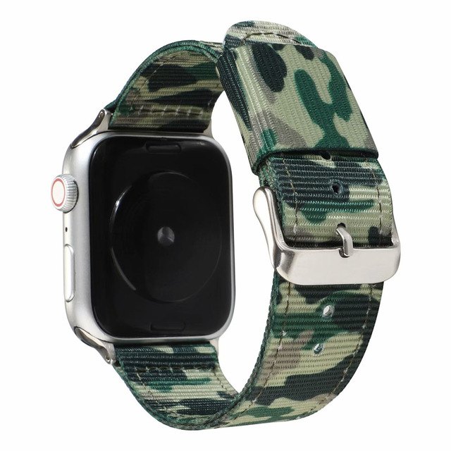Nylonowy pasek do Apple Watch sport kamuflaż 44mm/42mm/40mm/38mm - Wianko - 18