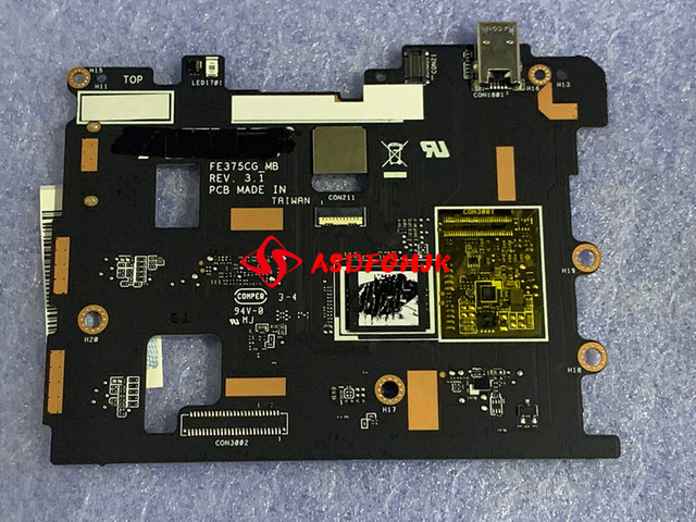 Oryginalna płyta główna Asus FE375CG REV1.2 z układem logicznym 16G 8G 32G do naprawy laptopów - Wianko - 4
