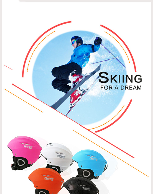 Kask narciarski formowany integralnie dla dorosłych i dzieci - ochrona przed śniegiem i bezpieczeństwo przy deskorolce, na nartach i snowboardzie - Wianko - 1