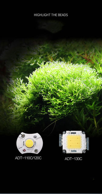 Oświetlenie akwariowe LED o pełnym spektrum - regulowane światło w kształcie rurki do akwariów akwariowych SUNSUN ADT Series - Wianko - 14