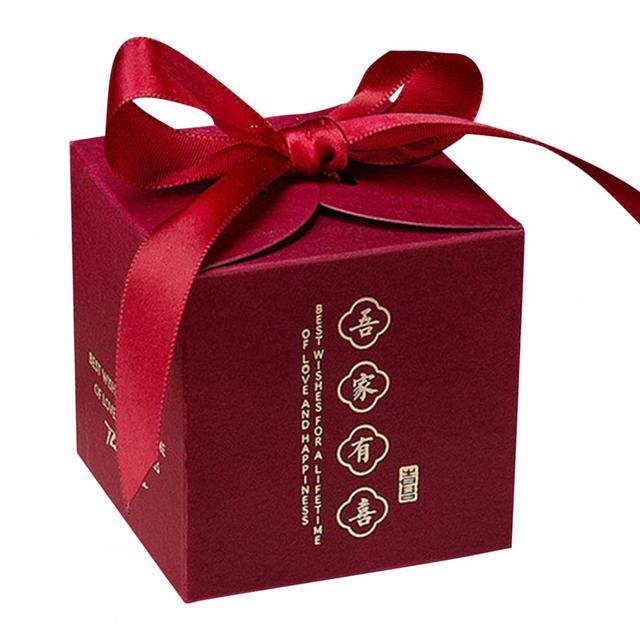 Eleganckie pudełko wielokrotnego napełniania na prezenty i słodycze - Wianko - 5