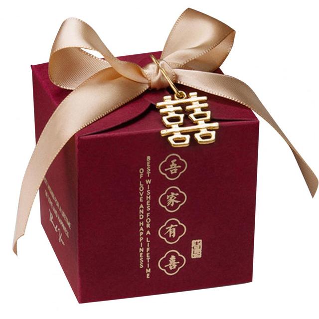 Eleganckie pudełko wielokrotnego napełniania na prezenty i słodycze - Wianko - 4