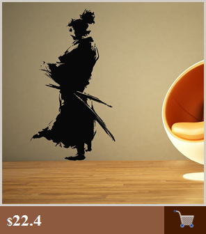 Naklejka Kendo maska samuraj Ninja plakat artystyczne Vinyl ozdobne malowidło wojownik - Wianko - 28