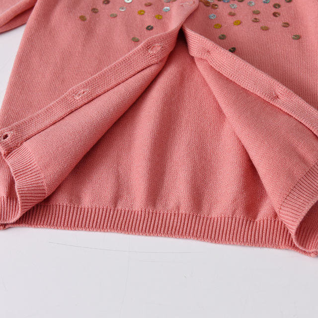 Damskie rozpinane sweter jesienno-zimowy z bawełnianego materiału, dziergany, nieformalne okrycie wierzchnie dziecięce - Wianko - 4