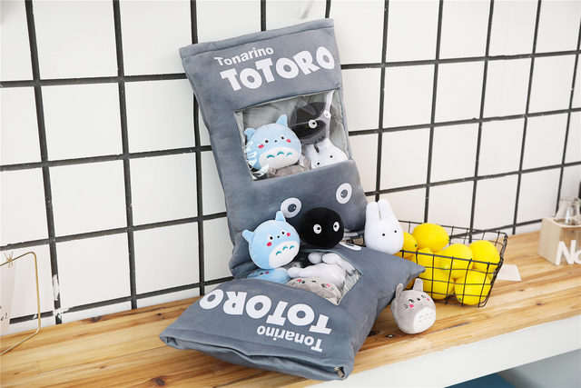 Pluszowe zabawki Totoro Pudding - urocze lalki w kształcie awokado dla dziewczynki - Wianko - 5